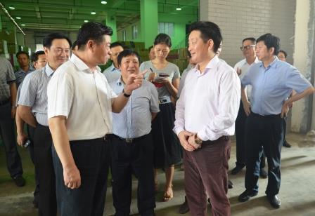 江西省委常委、統戰部長蔡曉明視察仁和集團